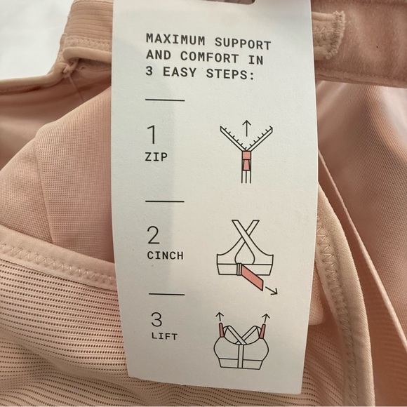 NWT SHEFIT Ultimate Sports Bra Size 6Luxe in Sandstorm - Picture 15 of 16